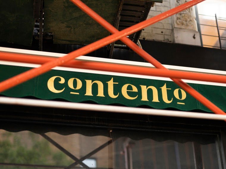 picture of the "contento" restaurant logo