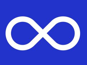 Picture of the Metis flag.