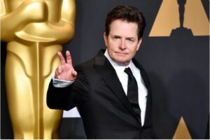 Picture of Michael J. Fox at the 89th Annual Academy Awards.