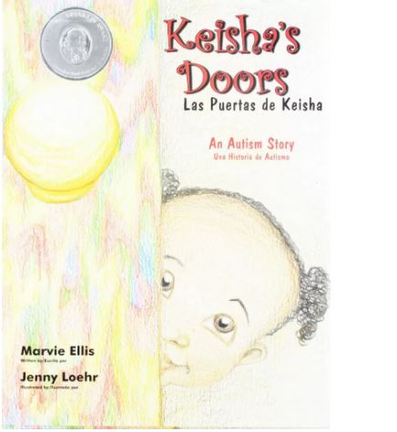 Book cover from the book named "Keisha's Doors" written by Marvie Ellis.