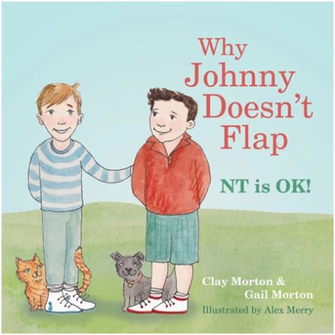Book cover from the book named "Why Johnny Doesn't Flap" written by Clay Morton and Gail Morton.
