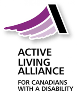 Image of the Active Living Alliance for Canadians with Disability's logo.