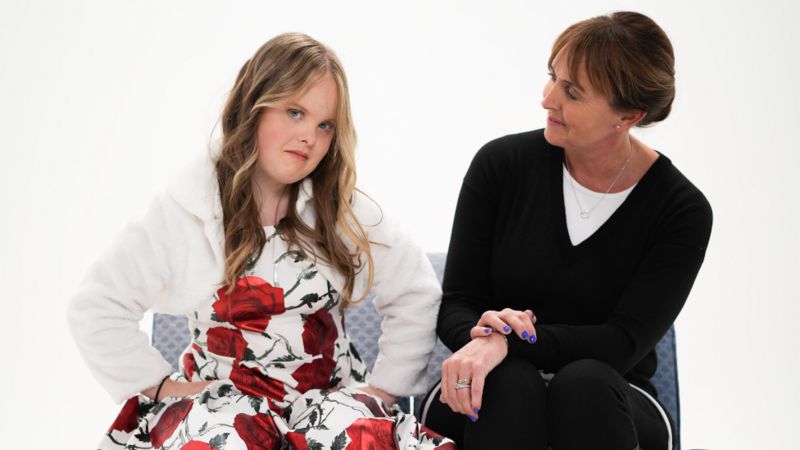 Fiona Matthews said her daughter Beth was "blossoming" after starting modelling