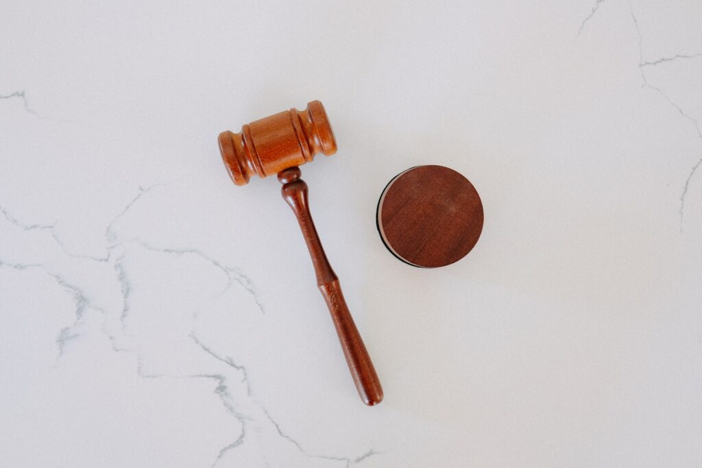 A gavel.