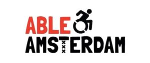 Josephine's logo says, "Able Amsterdam" with a black wheelchair logo on the left.